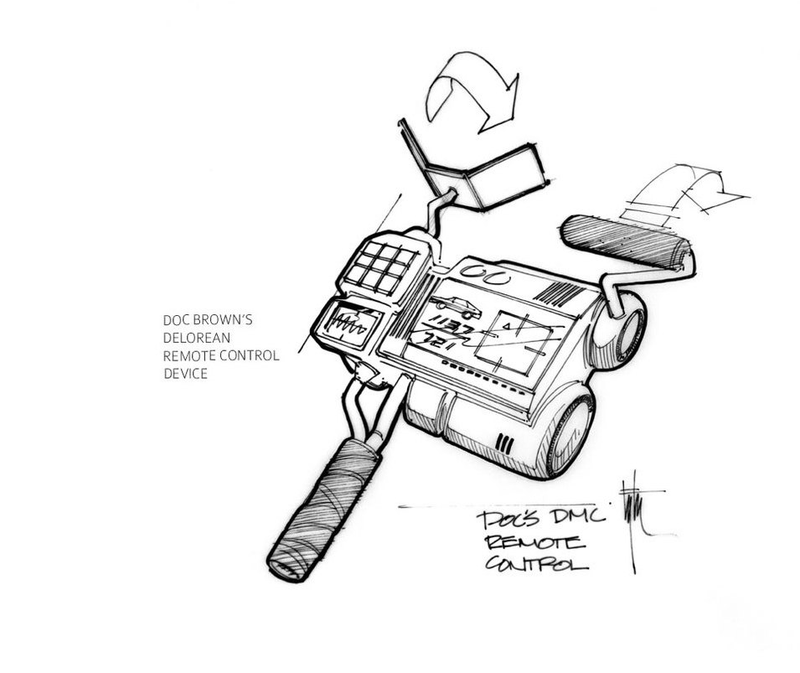 Illustration for article titled Brand New Concept Art of Back to the Future Part II's 2015 Technology